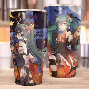 Hatsune Miku Halloween Tumbler