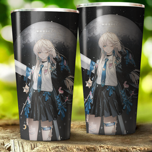 Luna Anime Girl Tumbler