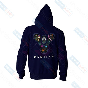 Destiny Unisex Zip Up Hoodie Jacket