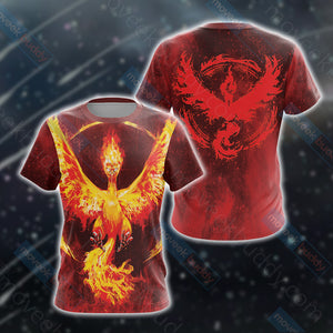 Pokemon Go - Team Valor New Unisex 3D T-shirt