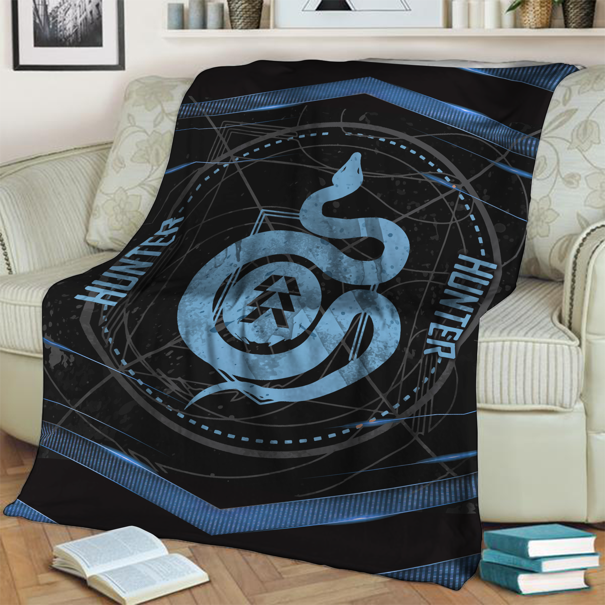 Destiny 2 Hunter 3D Throw Blanket