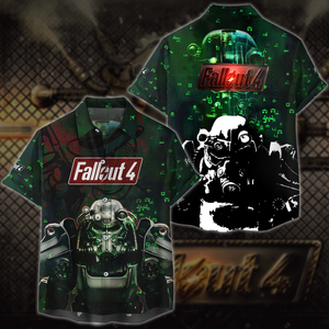 Fallout 4 Video Game 3D All Over Print T-shirt Tank Top Zip Hoodie Pullover Hoodie Hawaiian Shirt Beach Shorts Jogger
