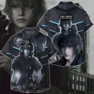 Final Fantasy XV Video Game 3D All Over Print T-shirt Tank Top Zip Hoodie Pullover Hoodie Hawaiian Shirt Beach Shorts Jogger