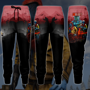 Rust Video Game 3D All Over Printed T-shirt Tank Top Zip Hoodie Pullover Hoodie Hawaiian Shirt Beach Shorts Jogger