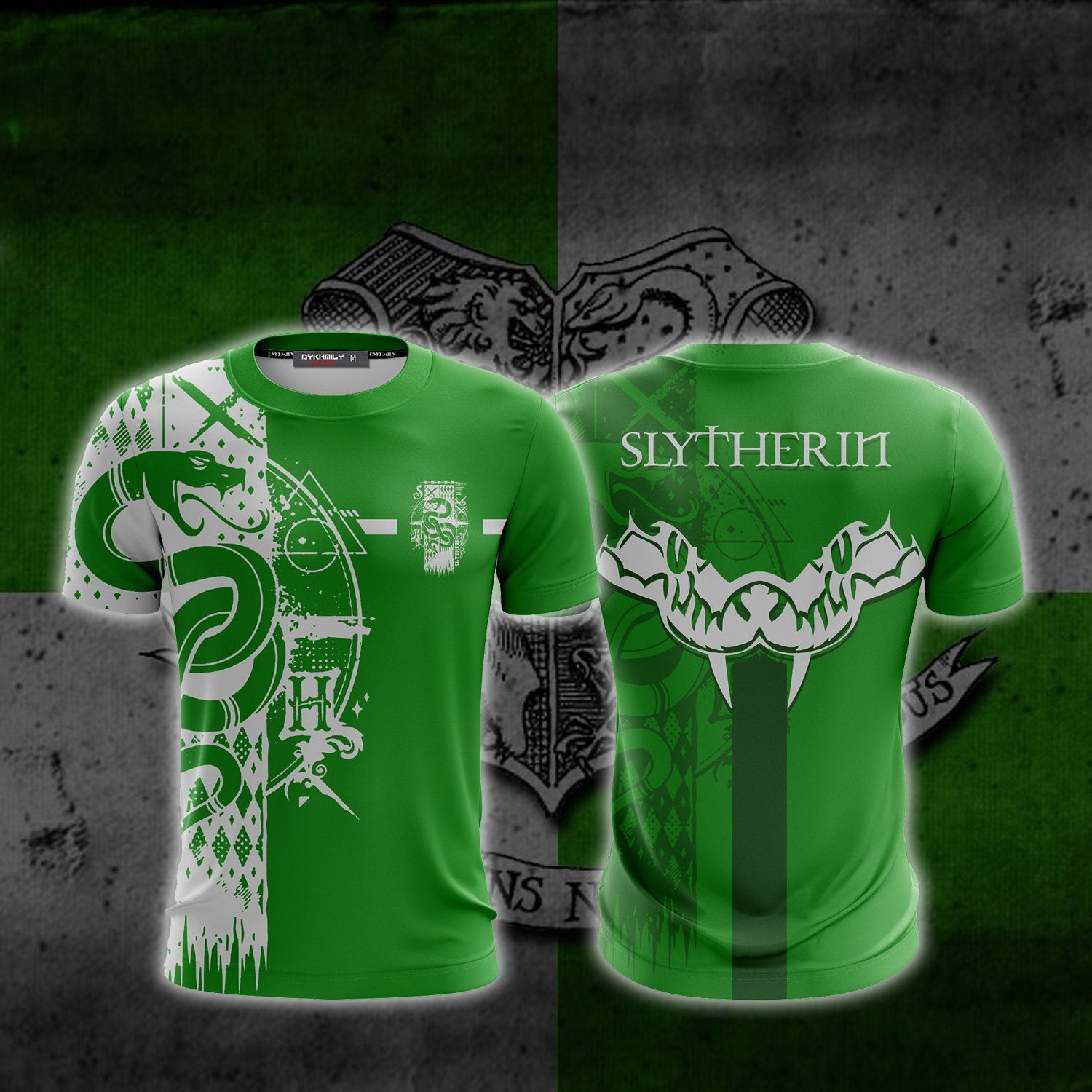 Football Slytherin Harry Potter Unisex 3D T-shirt