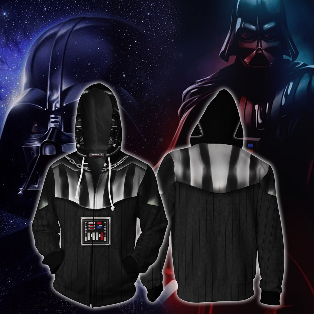 darth vader zip up hoodie