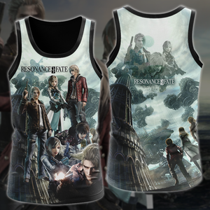 Resonance of Fate Video Game 3D All Over Printed T-shirt Tank Top Zip Hoodie Pullover Hoodie Hawaiian Shirt Beach Shorts Jogger
