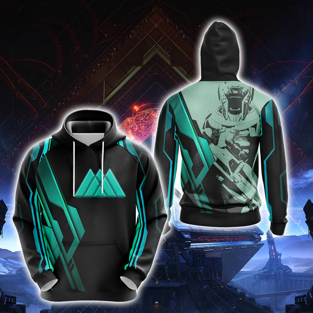 Destiny Warlock New Look Unisex 3D Hoodie