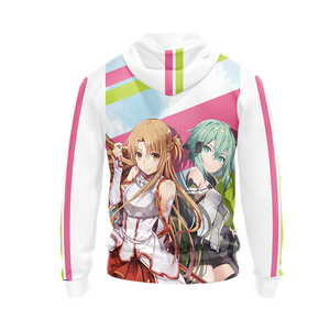 This is my anime pajama shirt Asuna Sinon T-shirt Zip Hoodie Pullover Hoodie