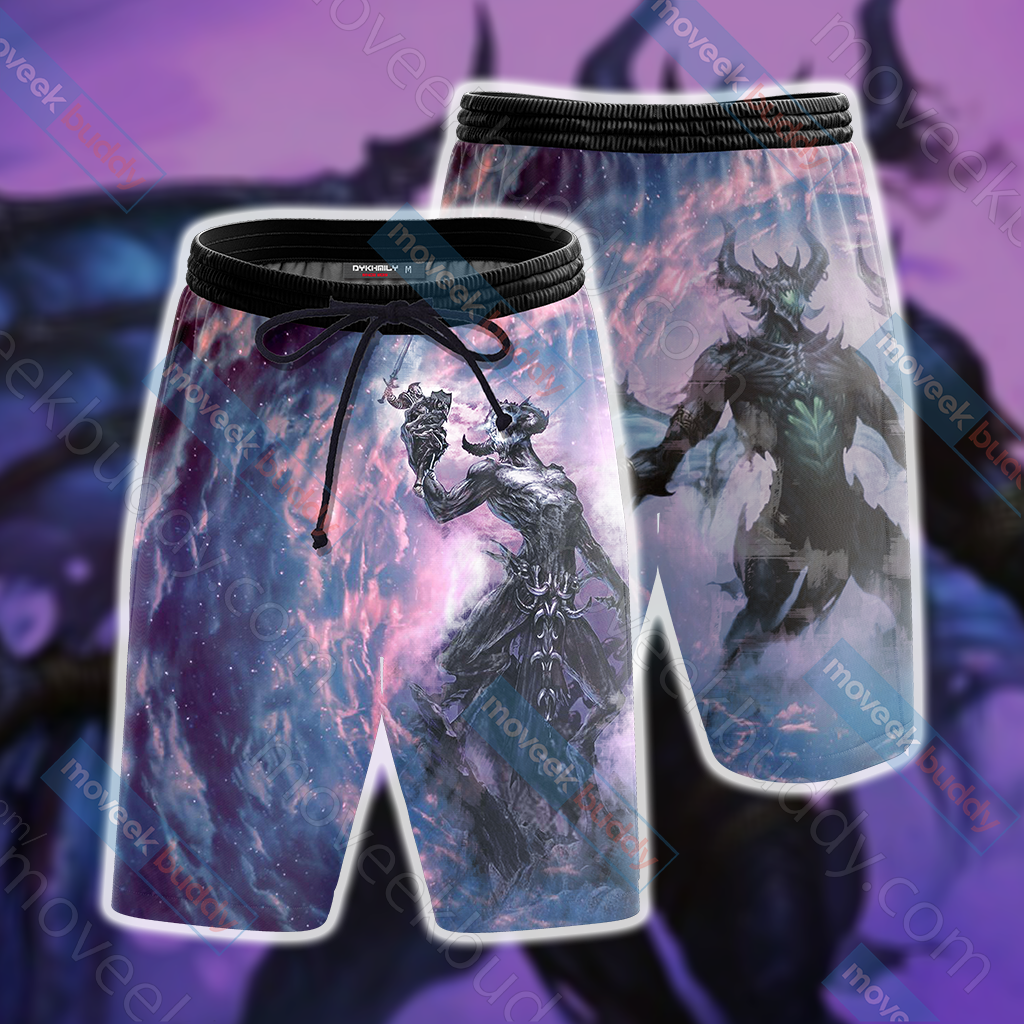 The Elder Scrolls V: Skyrim - Molag Bal Beach Shorts