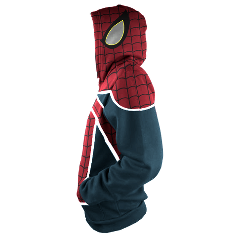 Image of PS4 Spider-UK Cosplay New Look Zip Up Hoodie Jacket