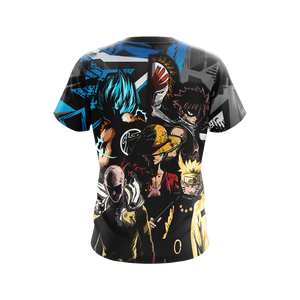 Heroes crossover Unisex 3D T-shirt