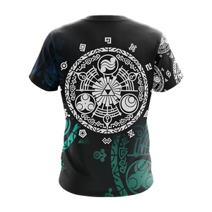 The Legend of Zelda - The Gate Of Time Symbol Unisex 3D T-shirt