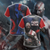 God Of War - Kratos New Collection Unisex 3D T-shirt