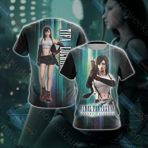 Final Fantasy VII - Tifa Lockhart Unisex Zip Hoodie T-shirt Pullover Hoodie