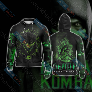 Mortal kombat - REPTILE Unisex 3D T-shirt