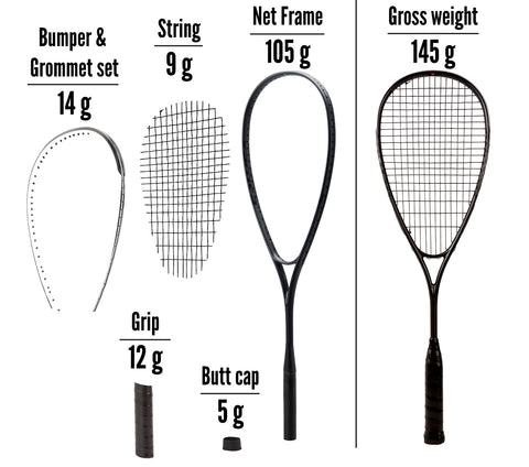 Xamsa Crucible Incognito Squash Racquet Frame Unstrung – XamsaSquash