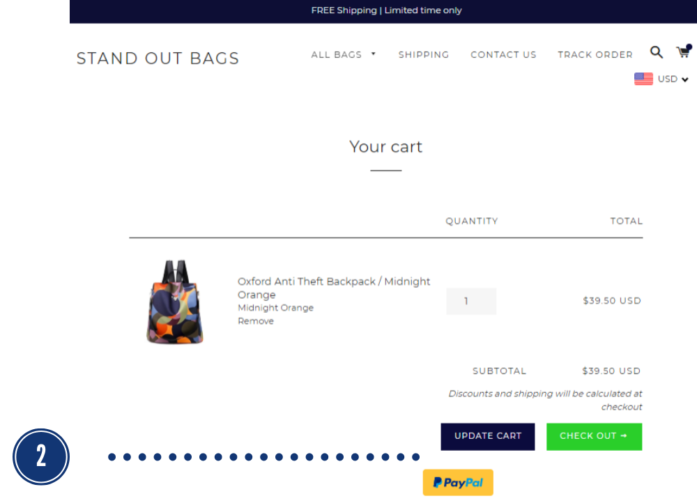 How to pay - Stand Out Bags