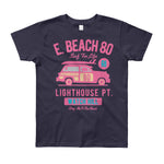 Watchill'n 'Beach Buggy' - Youth Short Sleeve T-Shirt (Pink) - Watchill'n