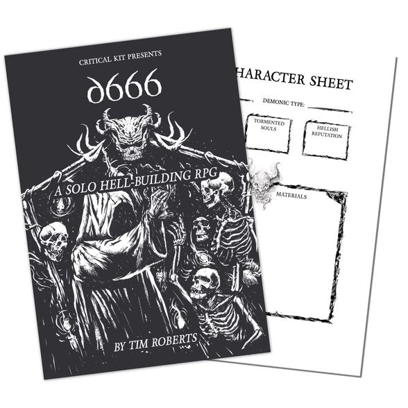 d666 Solo RPG -  Critical Kit