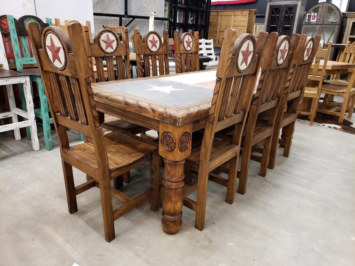 texas star dining room table