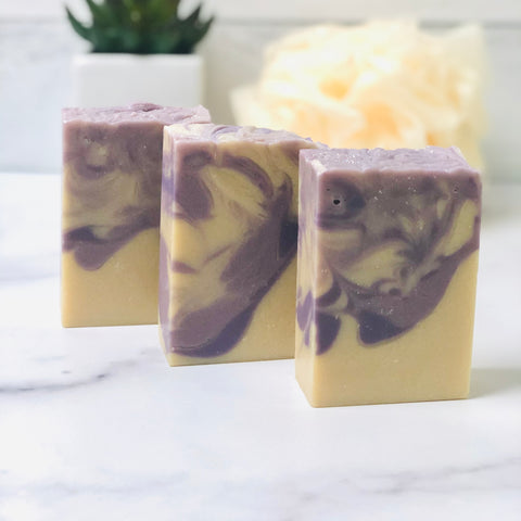 Lavender Handmade Natural Artisan Soap, Sweet Surrender, Best dry skin soap