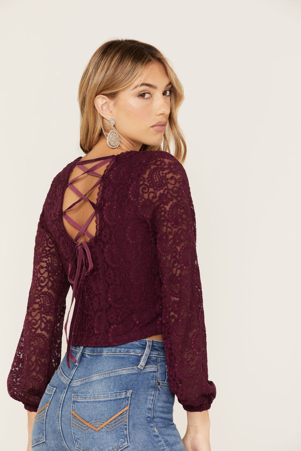 lace night top