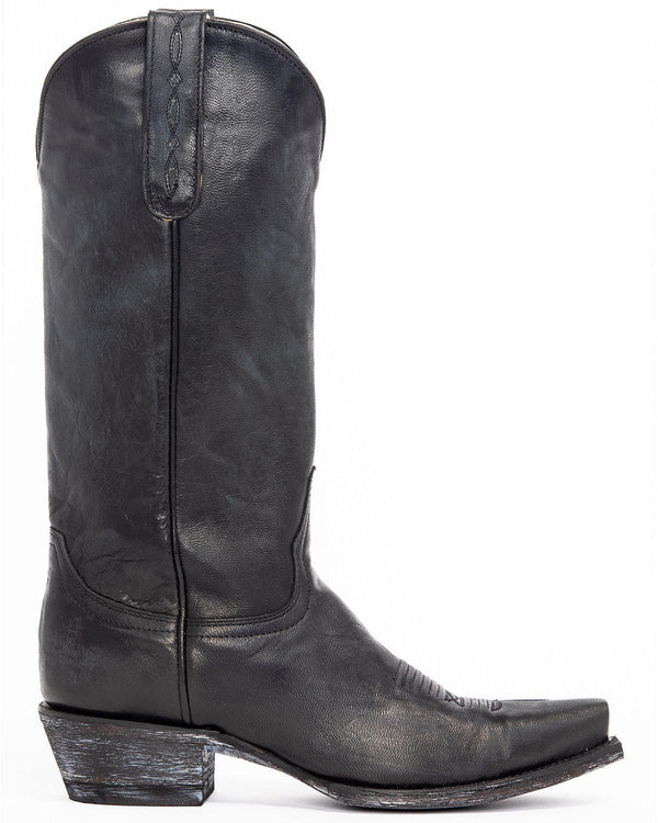 black western riding boots