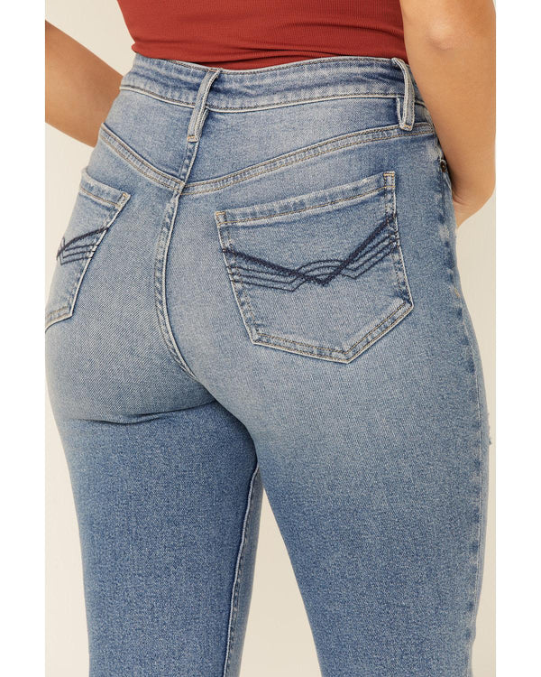 Vintage High Risin' Flare Denim Jeans