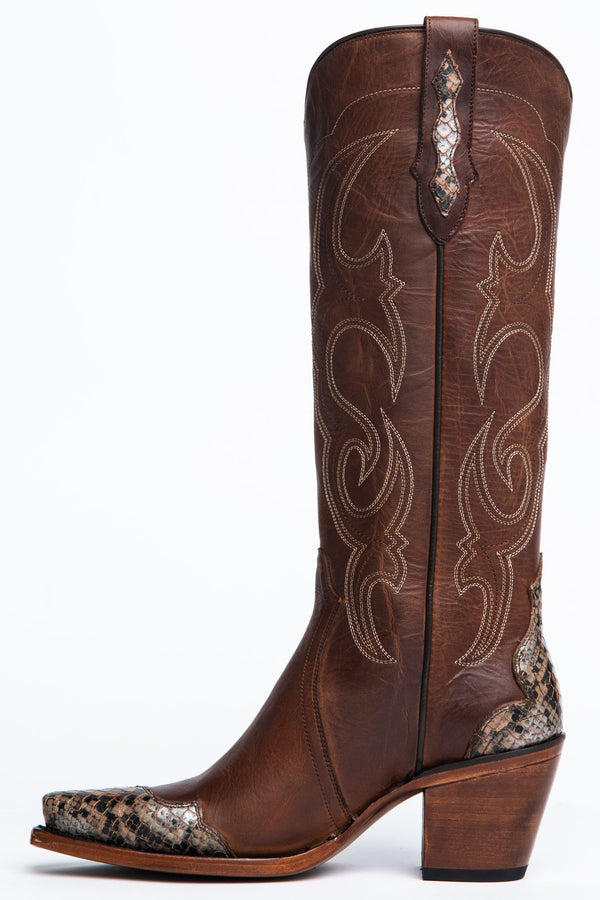 snip toe western boots