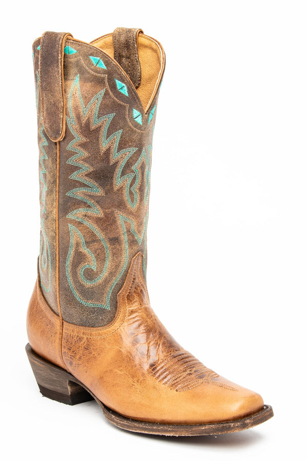 narrow square toe cowboy boots