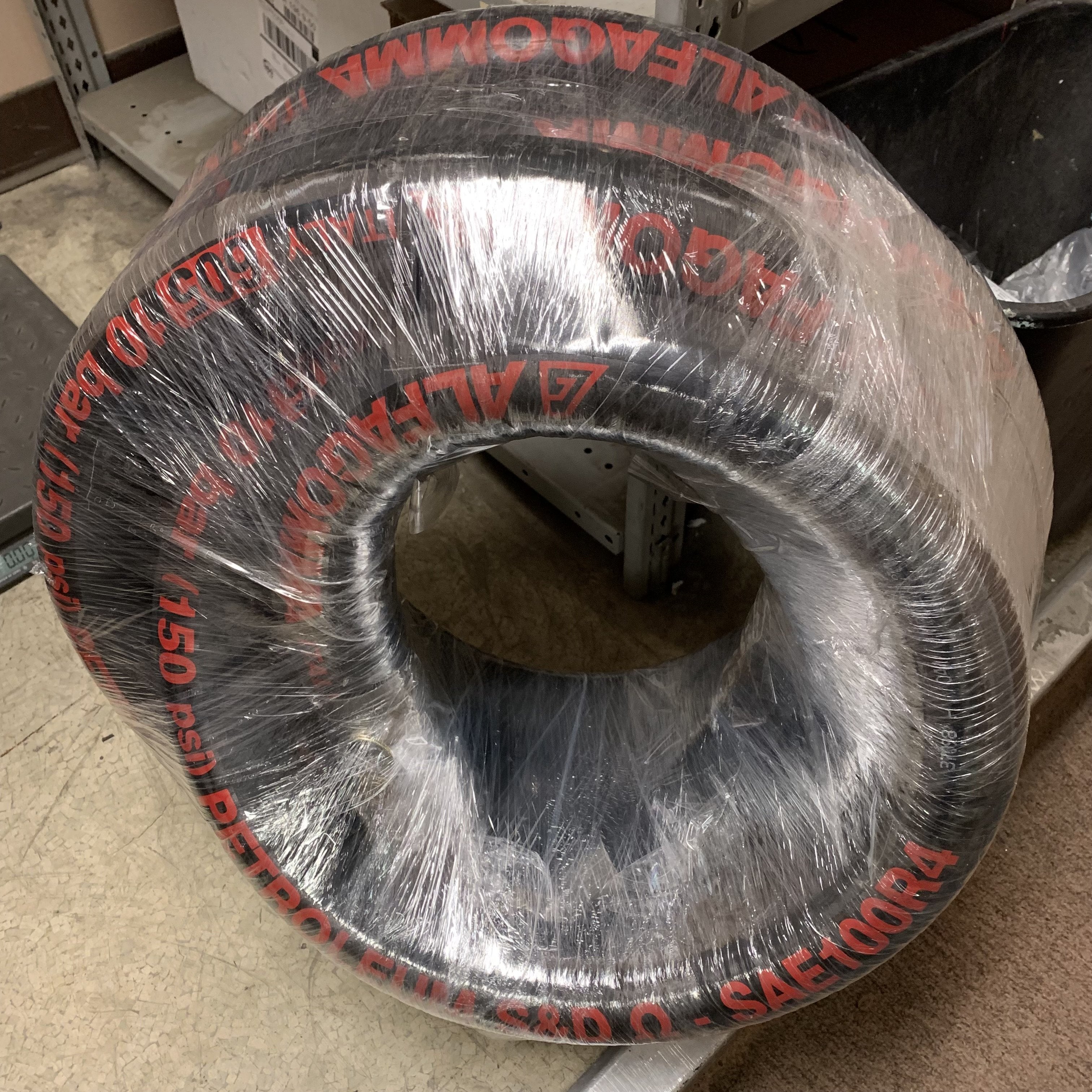 1.5 in. x 30 ft. Fuel Hose, 1.5 in. SS Male NPT Threads Both Ends