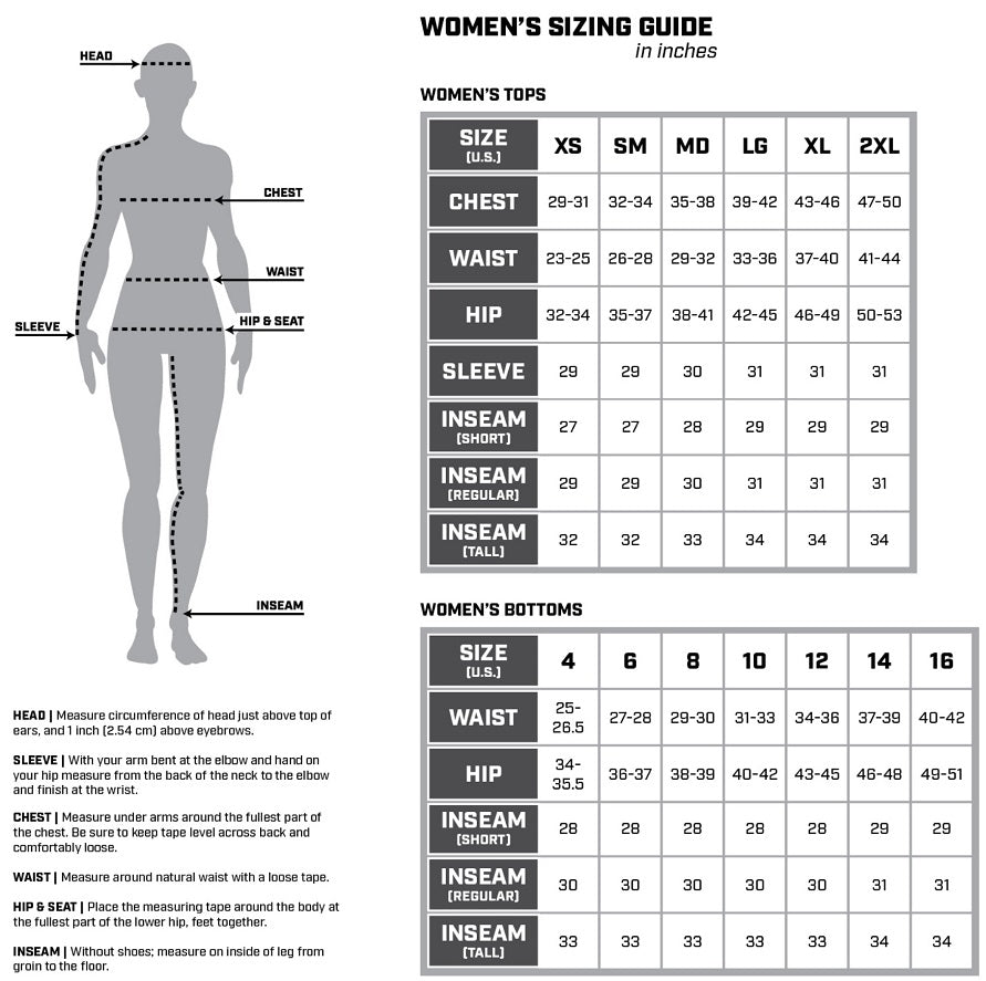 Klim Motorcycle Gear Size Chart Sierra BMW Motorcycle