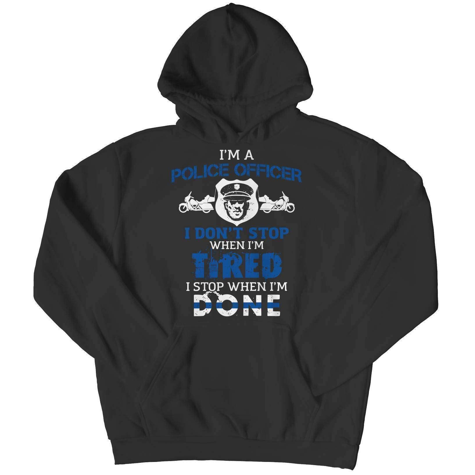 I'm A Police Officer - Youth Hoodie - RhinocerosX