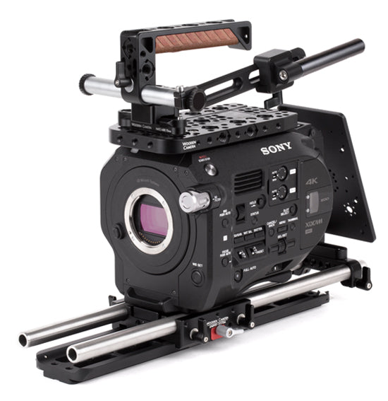 professional sony fs7 camera support kit & accessories from wooden camera