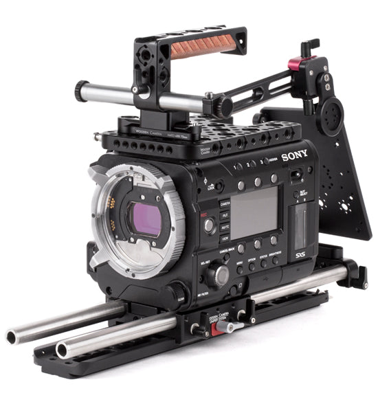 professional sony f55/f5 camera support kit & accessories from wooden camera