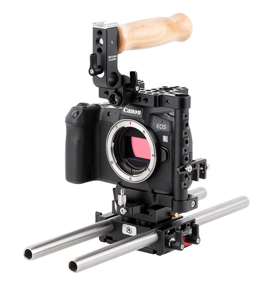 basic canon eos dslr camera support package & accessories from wooden camera