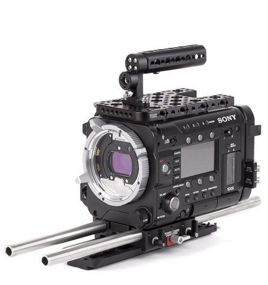 advanced sony f55/f5 camera accessory bundle & camera gear from wooden camera