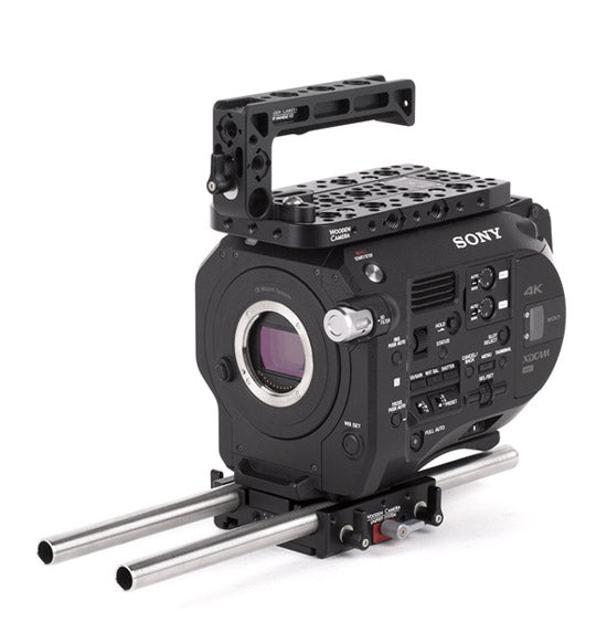 basic sony fs7 camera support package & accessories from wooden camera