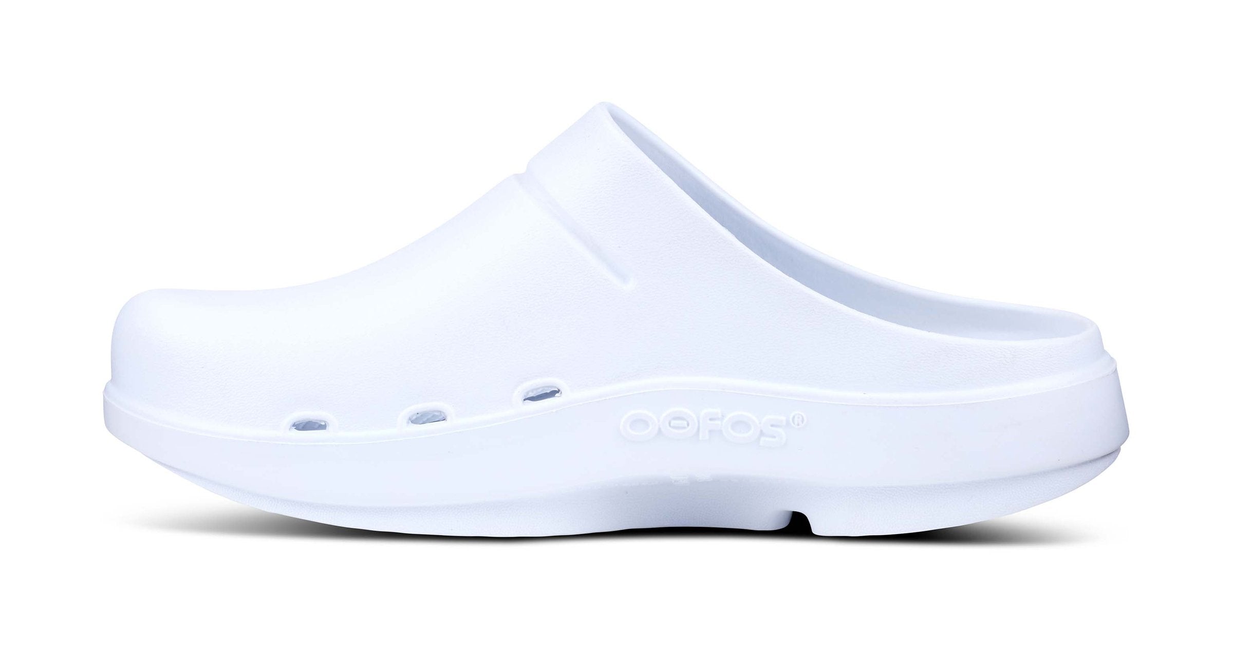 OOFOS Women's OOcloog Recovery Clogs, White – oofos.ca
