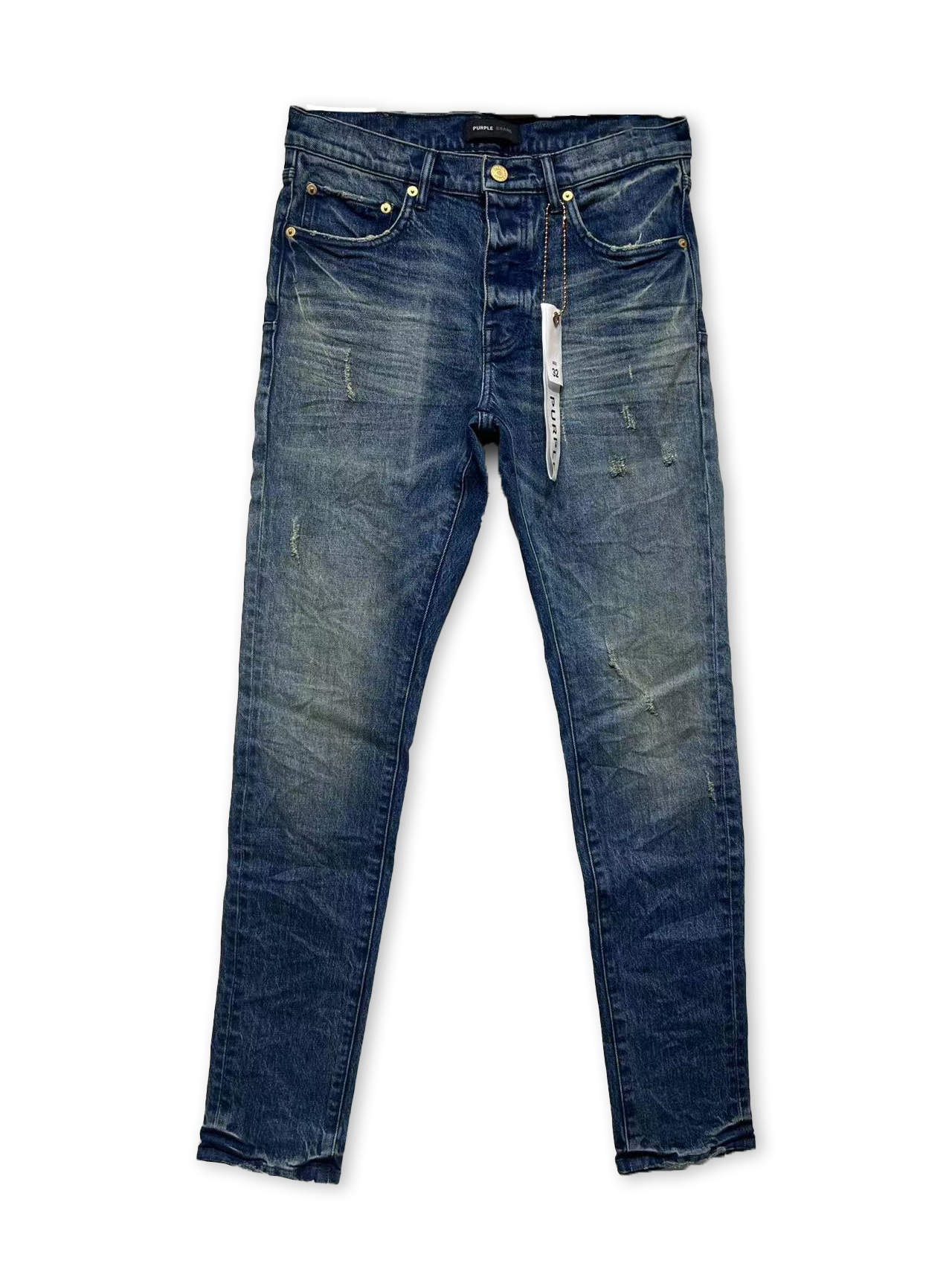 Purple Brand Vintage Slate Jeans - GREY - Civilized Nation - Official Site