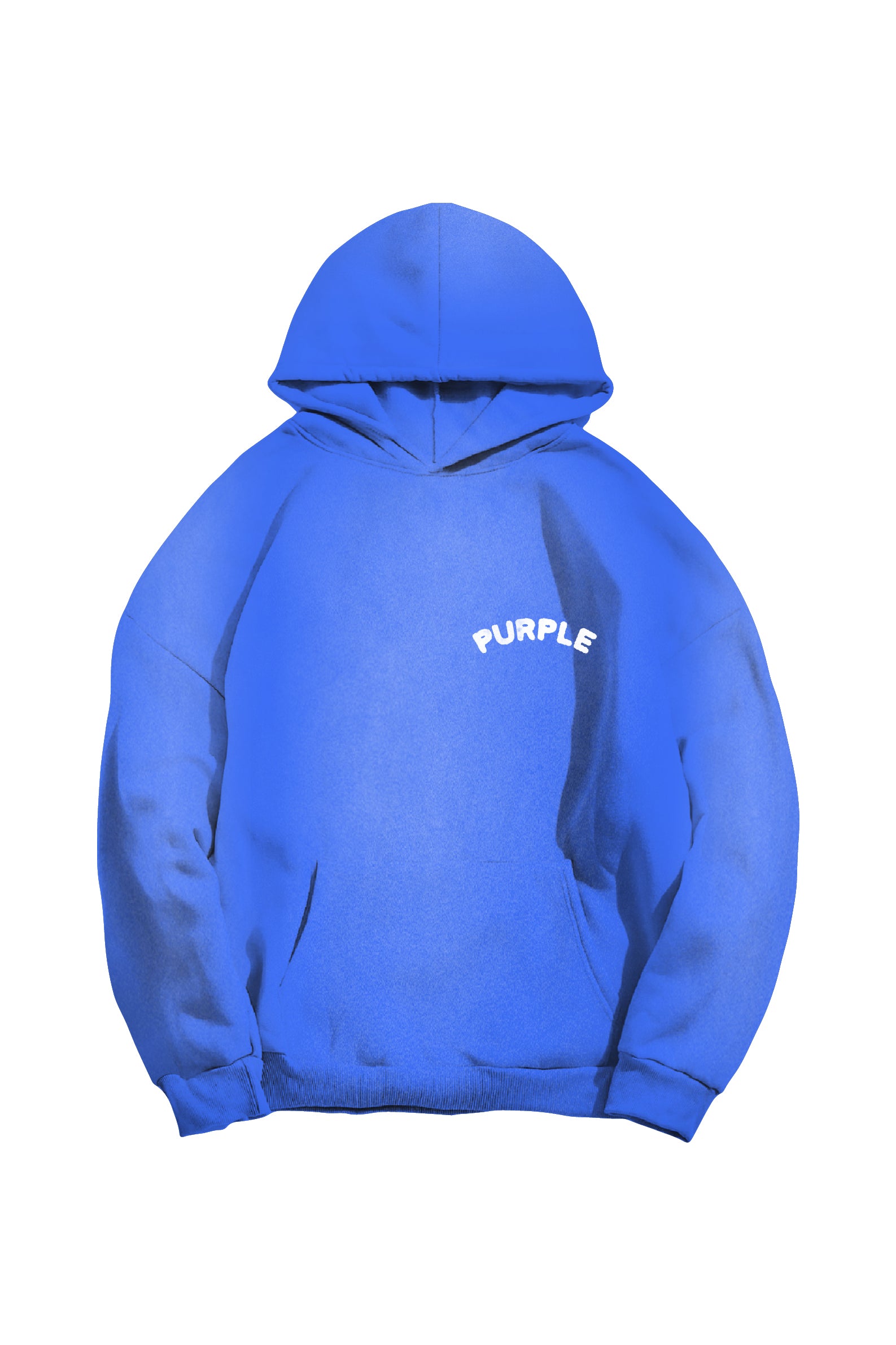 Purple Brand French Terry Po Hoody - DIRECTORIE BLUE - Civilized Nation -  Official Site