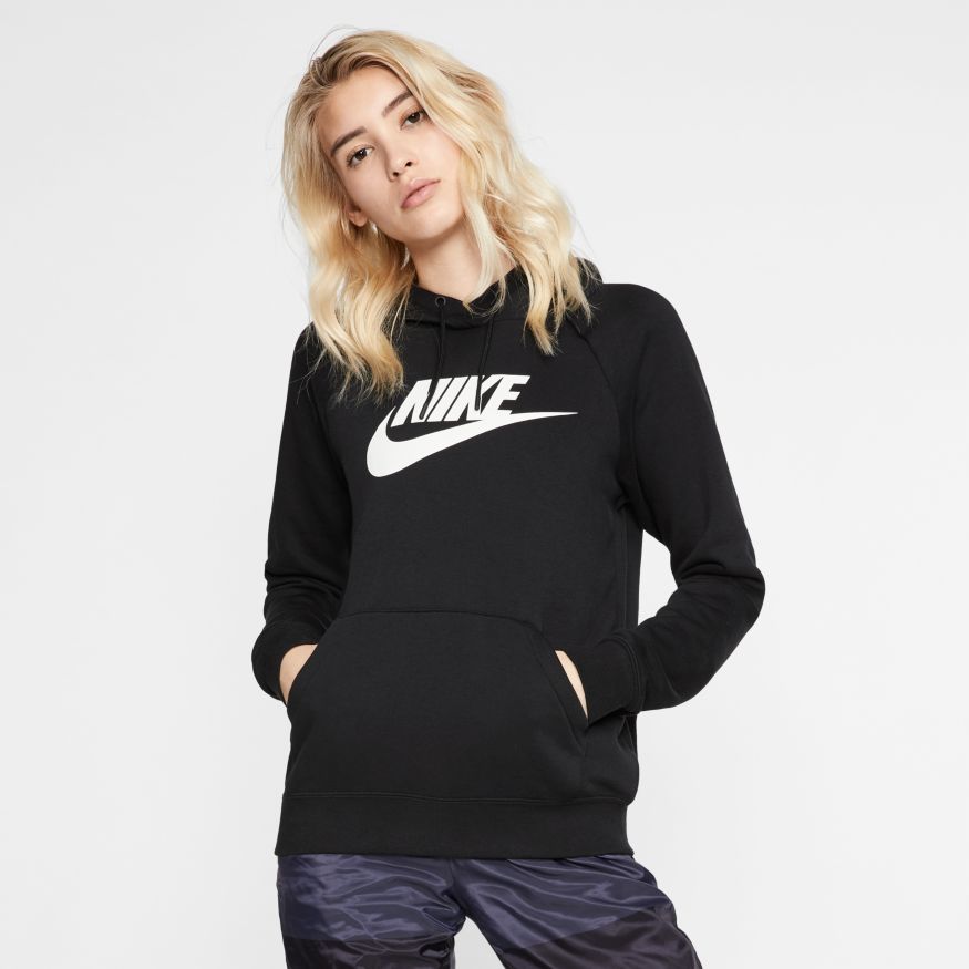 WOMEN'S JORDAN BROOKLYN HOODIE [DQ4458 - Air Jordan 11 Bred Black