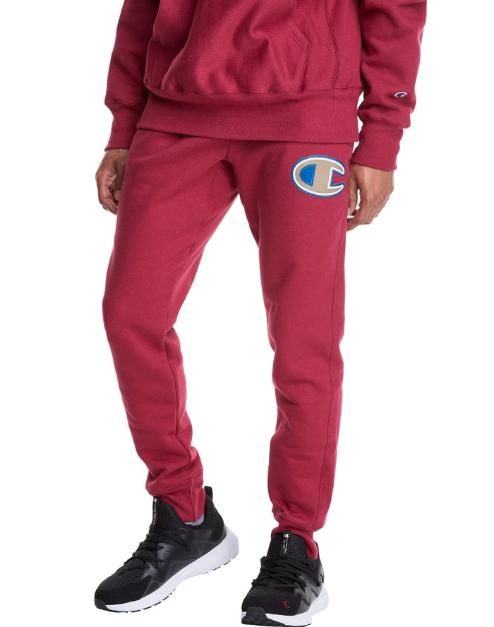 Champion Reverse Weave Joggers, Logo Applique, 30