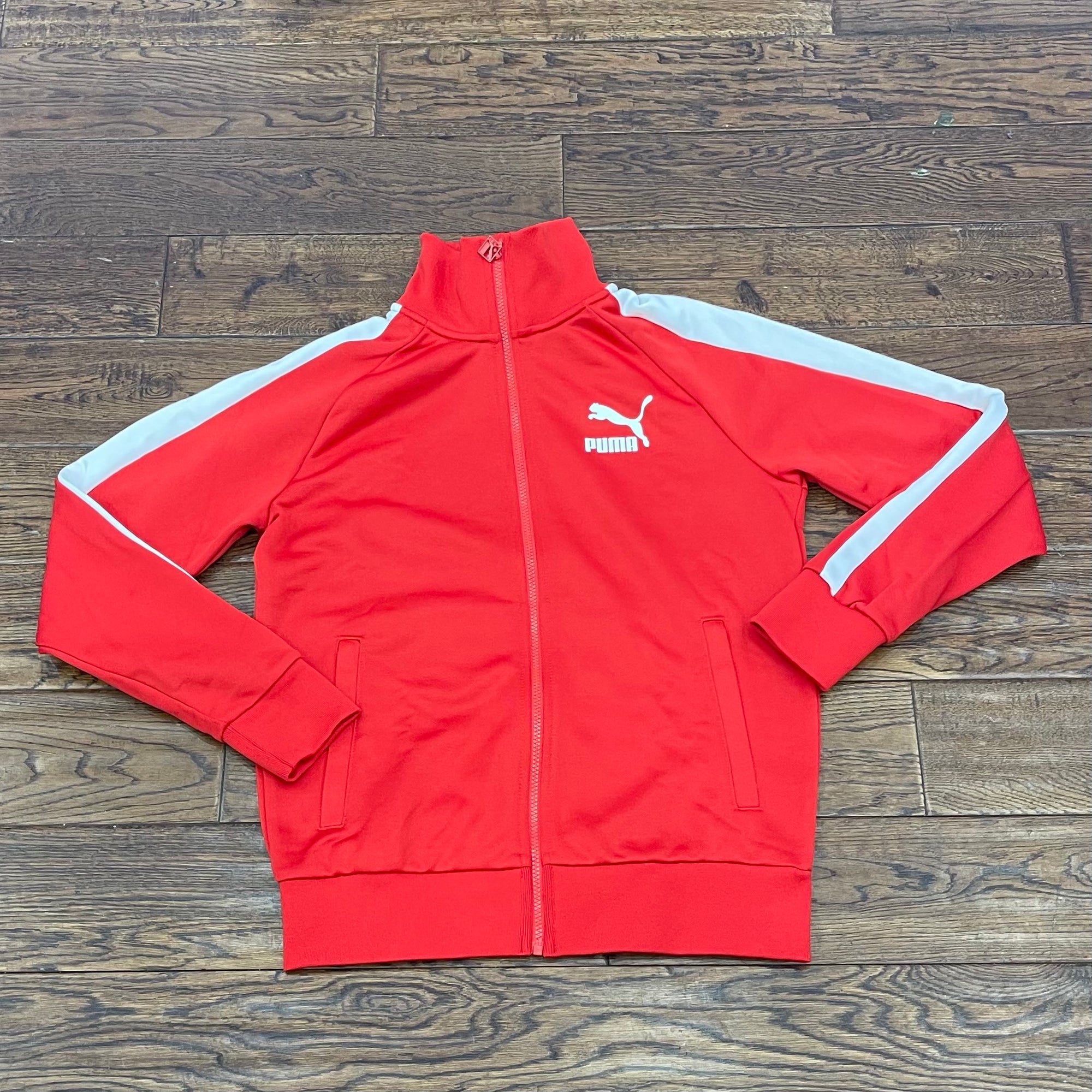 Puma Track Jacket - Red/White - Civilized - Official Site