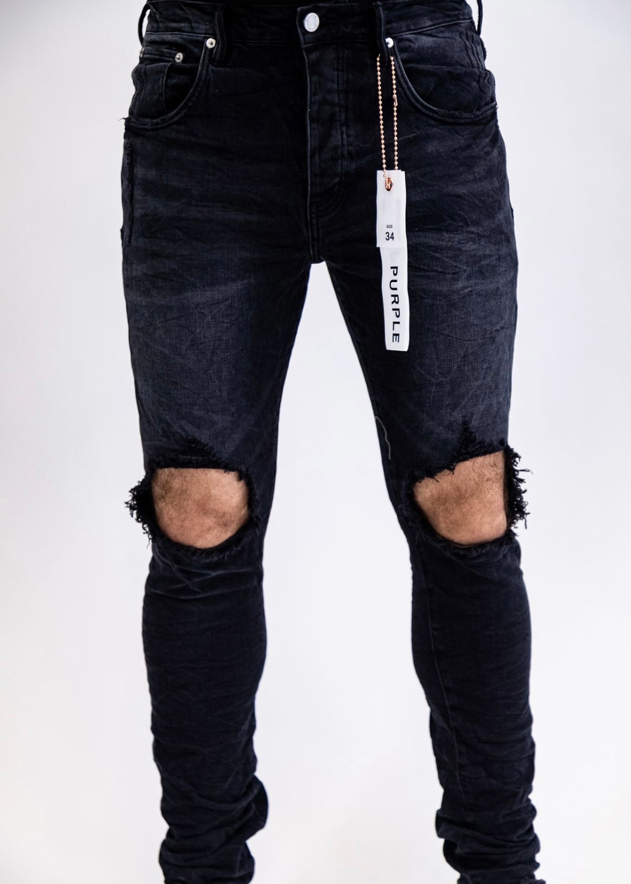 skinny fit men purple brand jeans