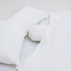 Iced Bamboo Fitted Sheets (Blanc) - Bedtribe