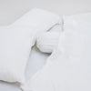 Iced Bamboo Fitted Sheets (White) - Bedtribe