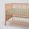 Baby Cot Natural Bamboo Sheet (Sea Salt) - Bedtribe