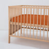 Baby Cot Natural Bamboo Sheet (Terracota) - Bedtribe